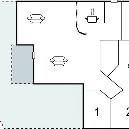 3 Bedroom Cozy In 別荘 *